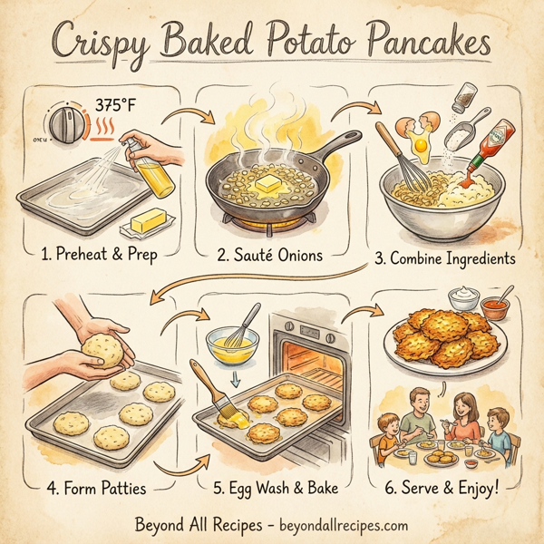Crispy Baked Potato Pancakes instructions