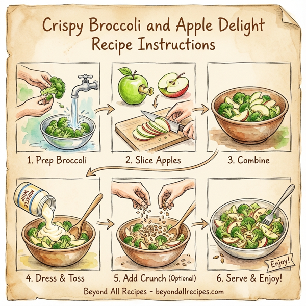 Crispy Broccoli and Apple Delight instructions