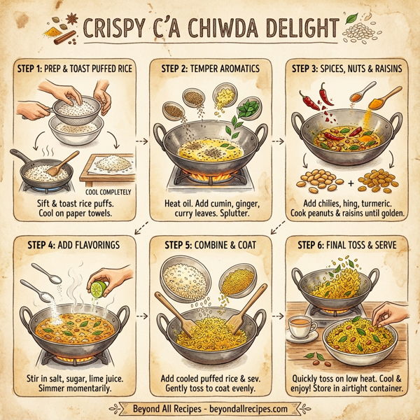 Crispy C'a Chiwda Delight instructions