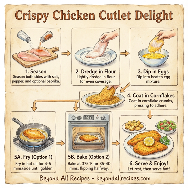 Crispy Chicken Cutlet Delight instructions