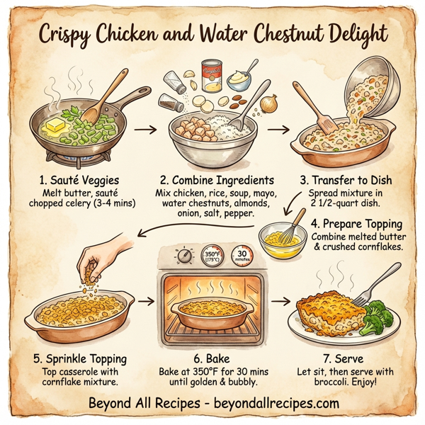 Crispy Chicken and Water Chestnut Delight instructions