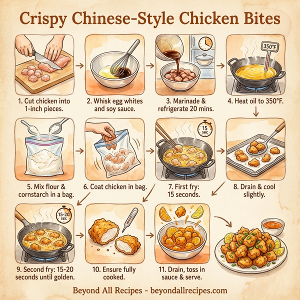 Crispy Chinese-Style Chicken Bites instructions