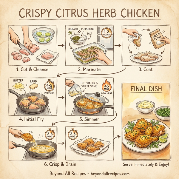 Crispy Citrus Herb Chicken instructions