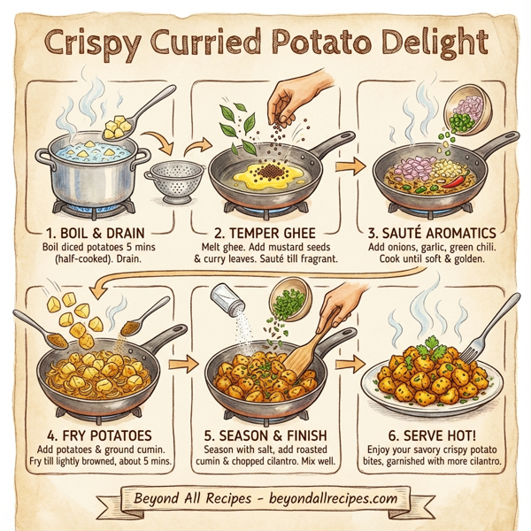 Crispy Curried Potato Delight instructions