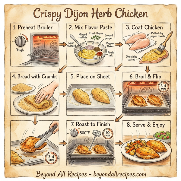 Crispy Dijon Herb Chicken instructions