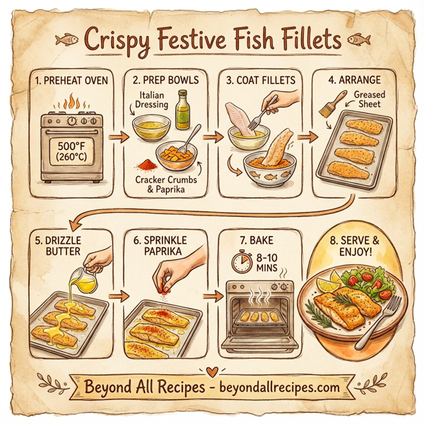 Crispy Festive Fish Fillets instructions