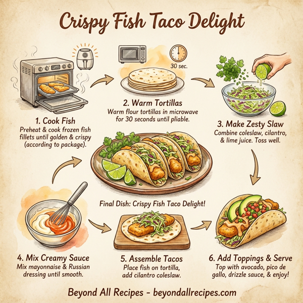 Crispy Fish Taco Delight instructions