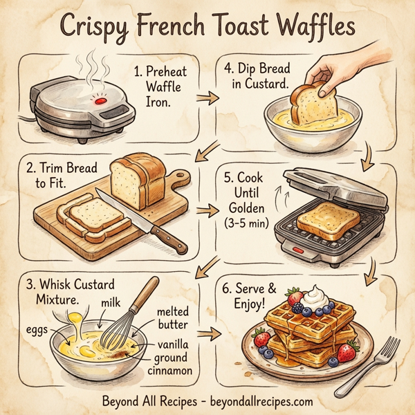 Crispy French Toast Waffles instructions