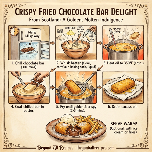 Crispy Fried Chocolate Bar Delight instructions