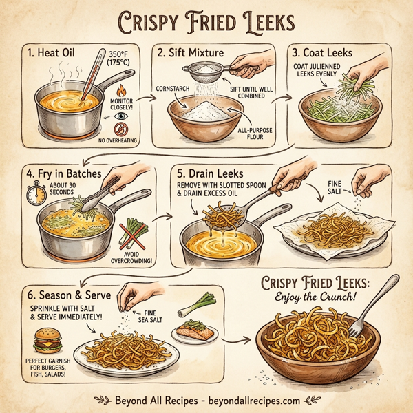Crispy Fried Leeks instructions