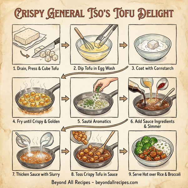 Crispy General Tso's Tofu Delight instructions