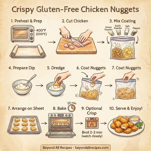 Crispy Gluten-Free Chicken Nuggets instructions