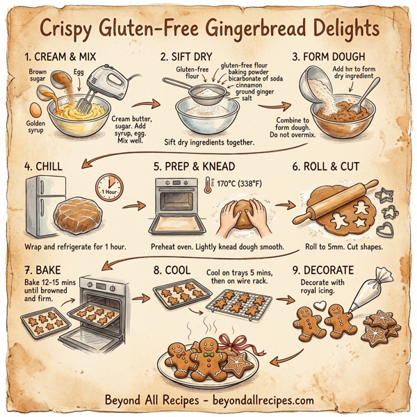 Crispy Gluten-Free Gingerbread Delights instructions