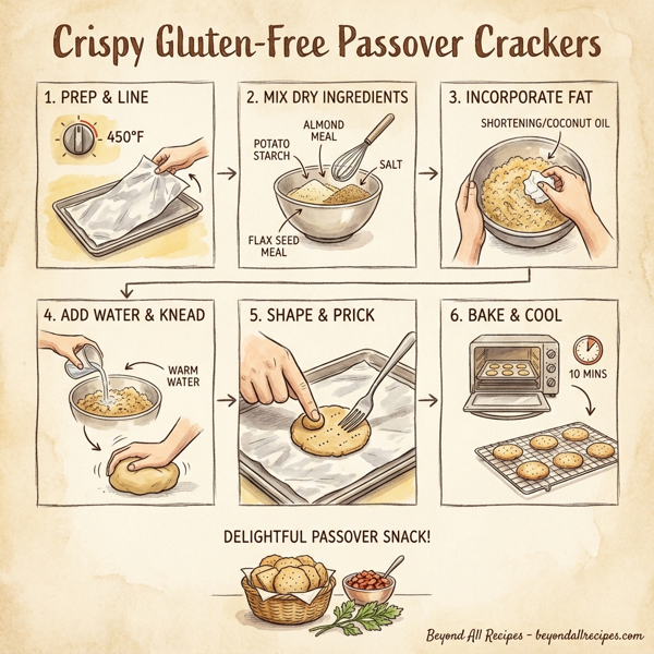 Crispy Gluten-Free Passover Crackers instructions