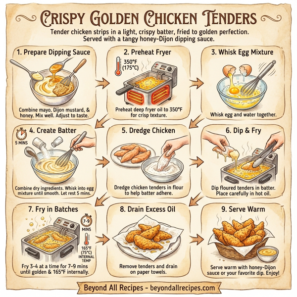 Crispy Golden Chicken Tenders instructions