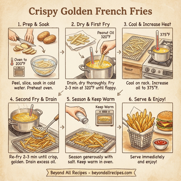 Crispy Golden French Fries instructions