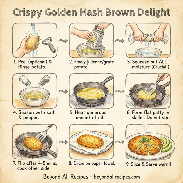 Crispy Golden Hash Brown Delight instructions