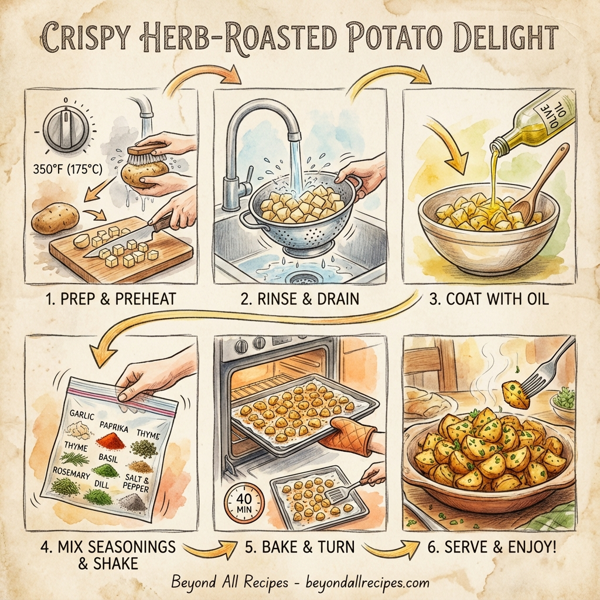 Crispy Herb-Roasted Potato Delight instructions