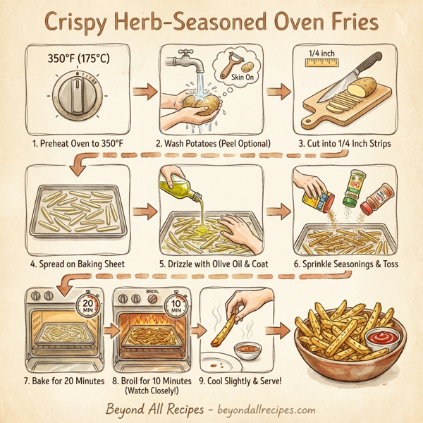 Crispy Herb-Seasoned Oven Fries instructions