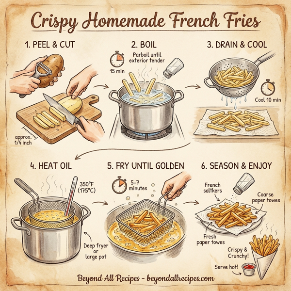 Crispy Homemade French Fries instructions