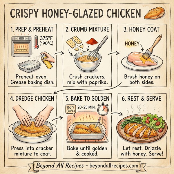 Crispy Honey-Glazed Chicken instructions
