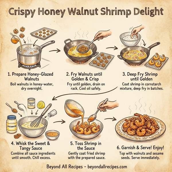 Crispy Honey Walnut Shrimp Delight instructions