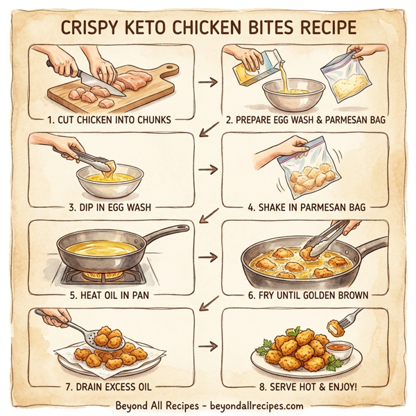 Crispy Keto Chicken Bites instructions