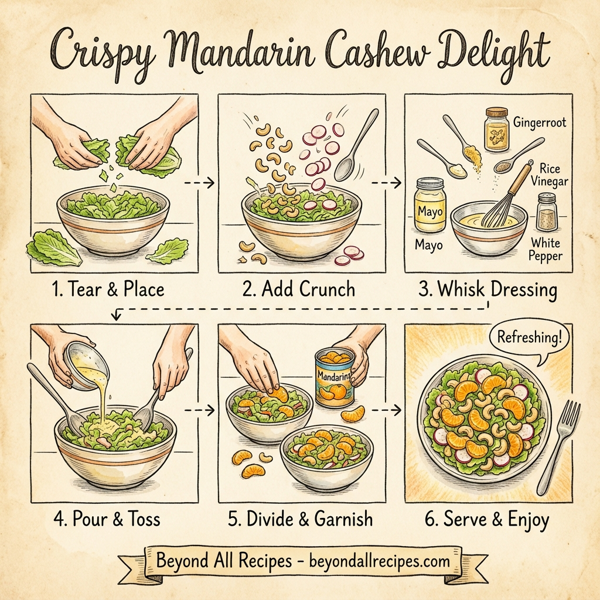 Crispy Mandarin Cashew Delight instructions