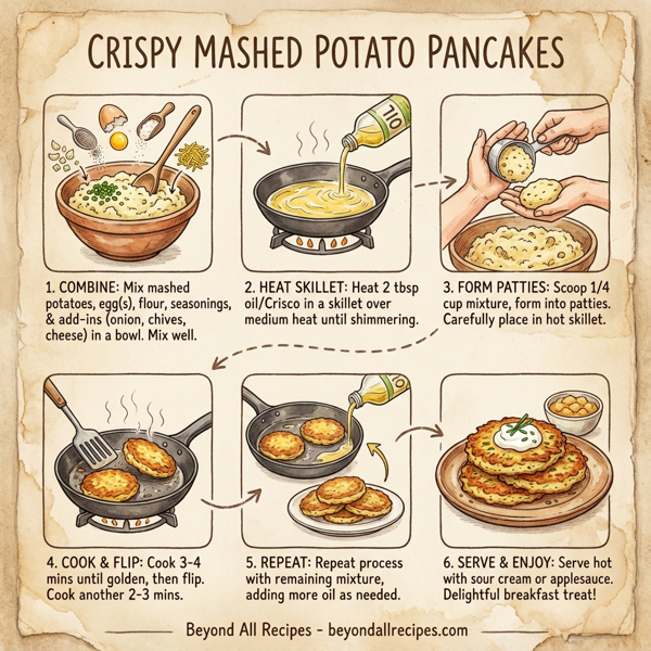 Crispy Mashed Potato Pancakes instructions