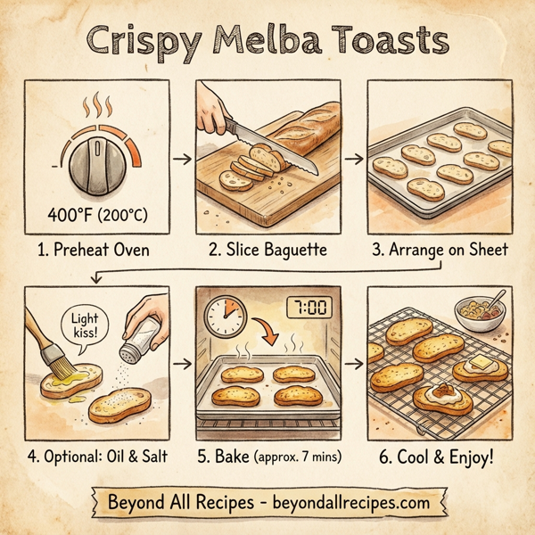Crispy Melba Toasts instructions