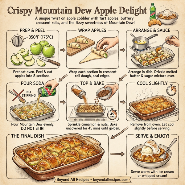 Crispy Mountain Dew Apple Delight instructions