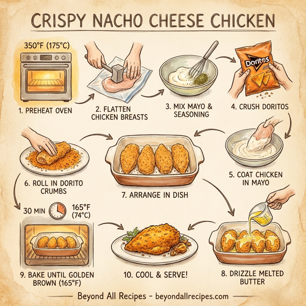 Crispy Nacho Cheese Chicken instructions