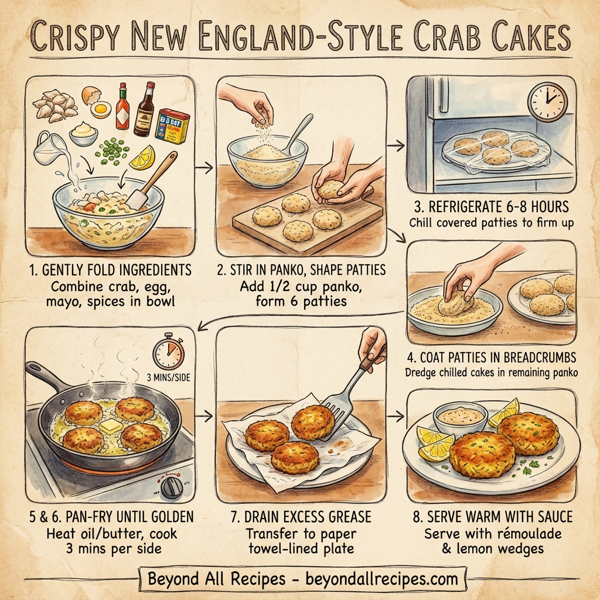 Crispy New England-Style Crab Cakes instructions