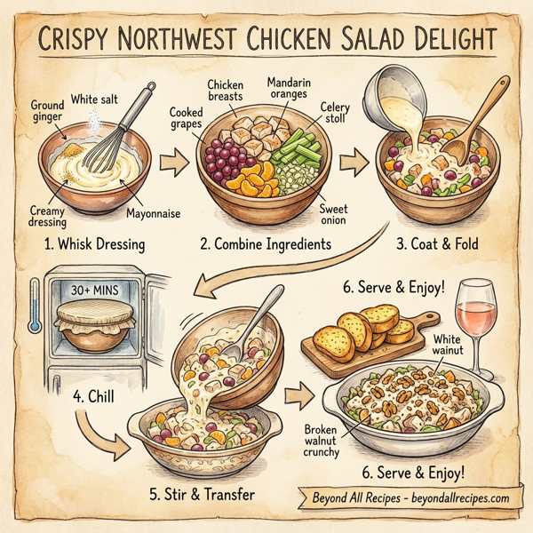 Crispy Northwest Chicken Salad Delight instructions