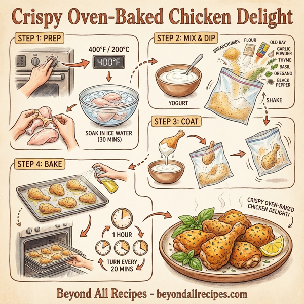 Crispy Oven-Baked Chicken Delight instructions