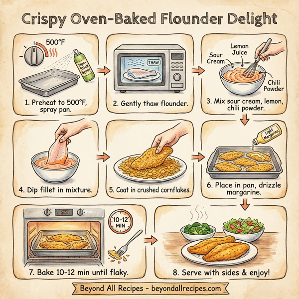 Crispy Oven-Baked Flounder Delight instructions