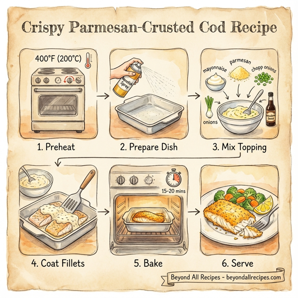 Crispy Parmesan-Crusted Cod instructions
