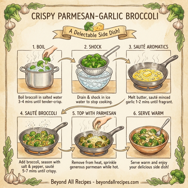 Crispy Parmesan-Garlic Broccoli instructions