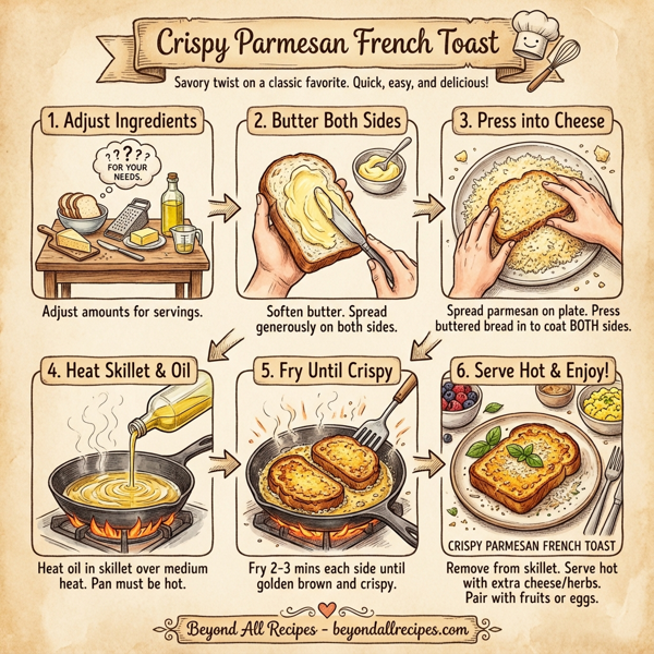 Crispy Parmesan French Toast instructions