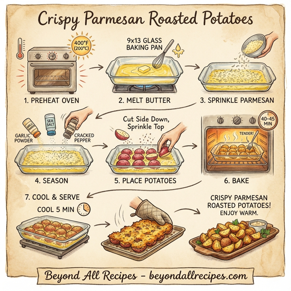 Crispy Parmesan Roasted Potatoes instructions