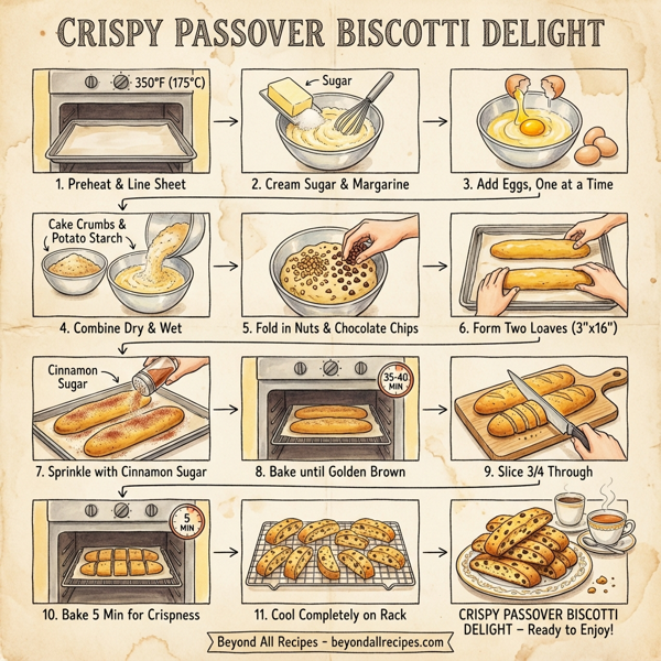 Crispy Passover Biscotti Delight instructions