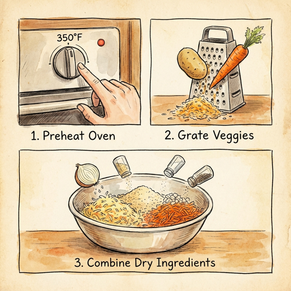 Crispy Passover Potato Muffins instructions