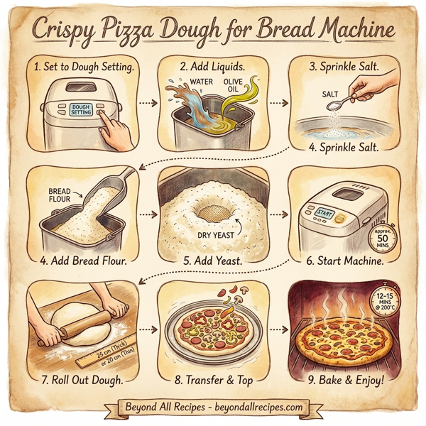 Crispy Pizza Dough for Bread Machine instructions
