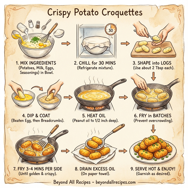Crispy Potato Croquettes instructions