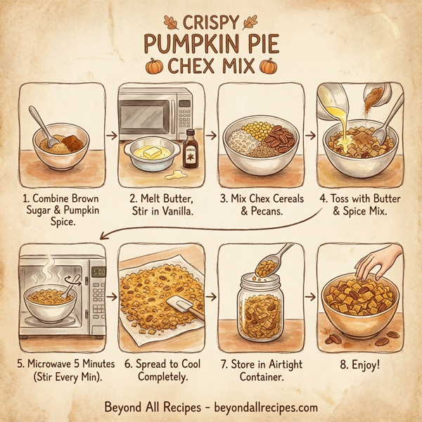 Crispy Pumpkin Pie Chex Mix instructions
