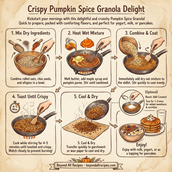 Crispy Pumpkin Spice Granola Delight instructions
