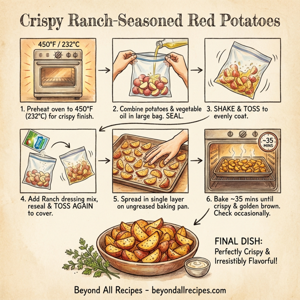 Crispy Ranch-Seasoned Red Potatoes instructions