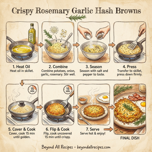 Crispy Rosemary Garlic Hash Browns instructions