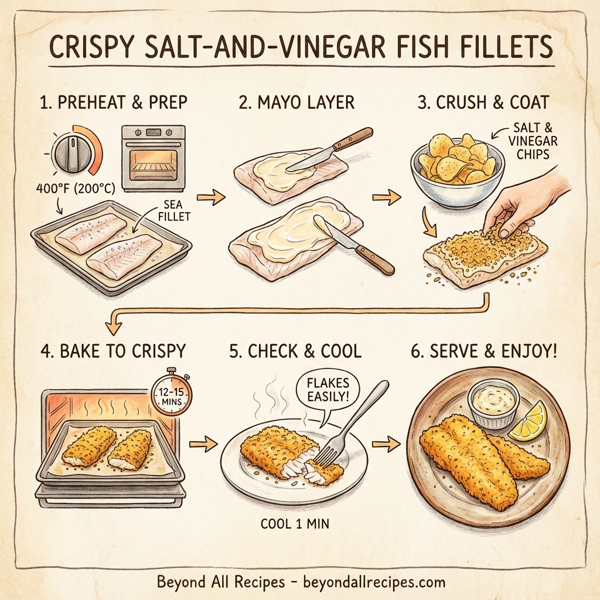 Crispy Salt-and-Vinegar Fish Fillets instructions