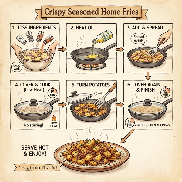Crispy Seasoned Home Fries instructions